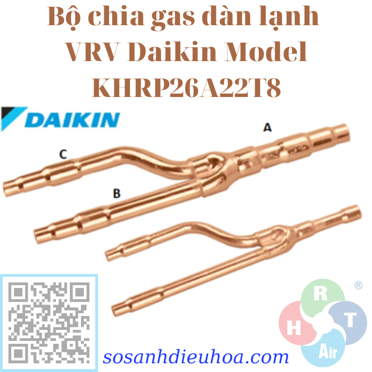 B Chia Gas D N L Nh Vrv Daikin Model Khrp A T Hrt